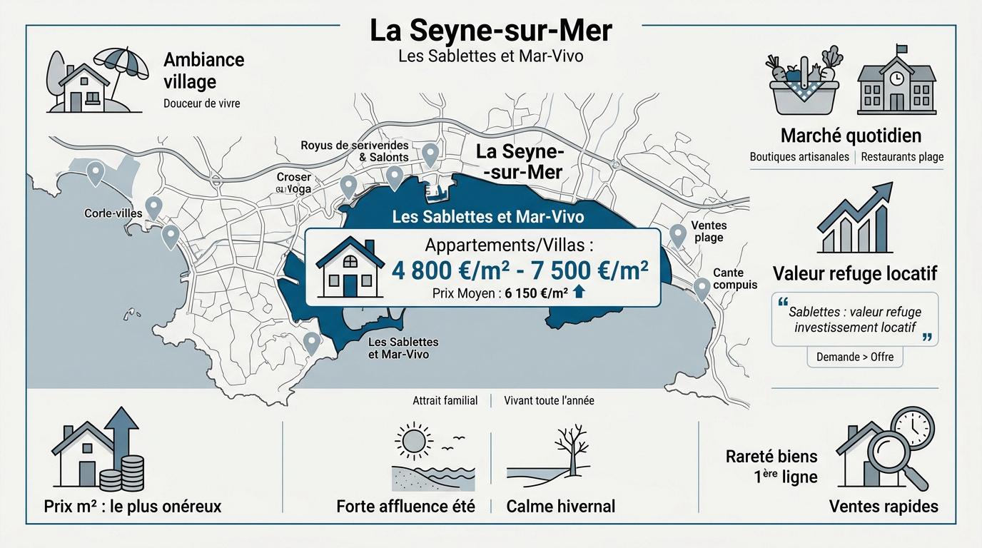 Analyse du marché immobilier aux Sablettes à La Seyne-sur-Mer