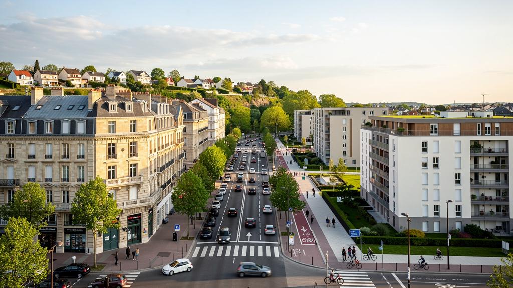 Enjeux de la Rue de Paris, du Quartier Sud et du Haut Pommereau