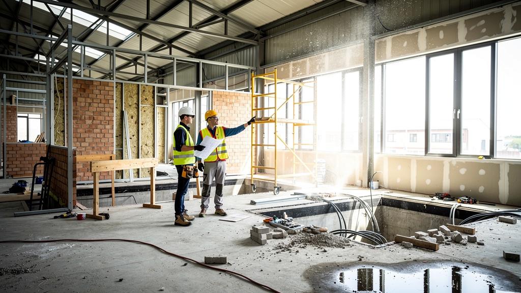 Les points de vigilance dans un chantier de rénovation d'un hangar en logement