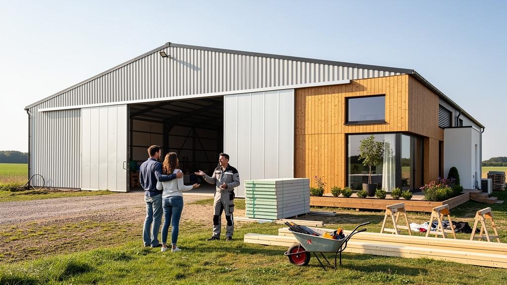 Quel coût pour transformer un hangar en maison ?